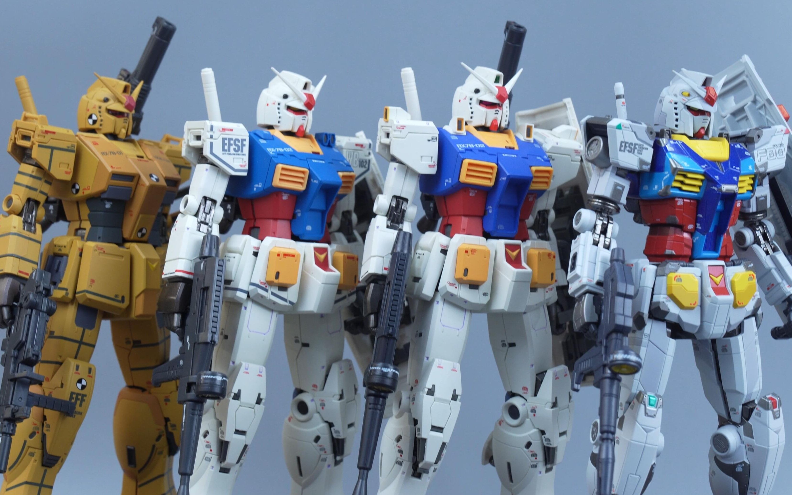 【4k】【网图哥】细节展示 bandai 超合金 fix gffmc rx-78 高达 模玩