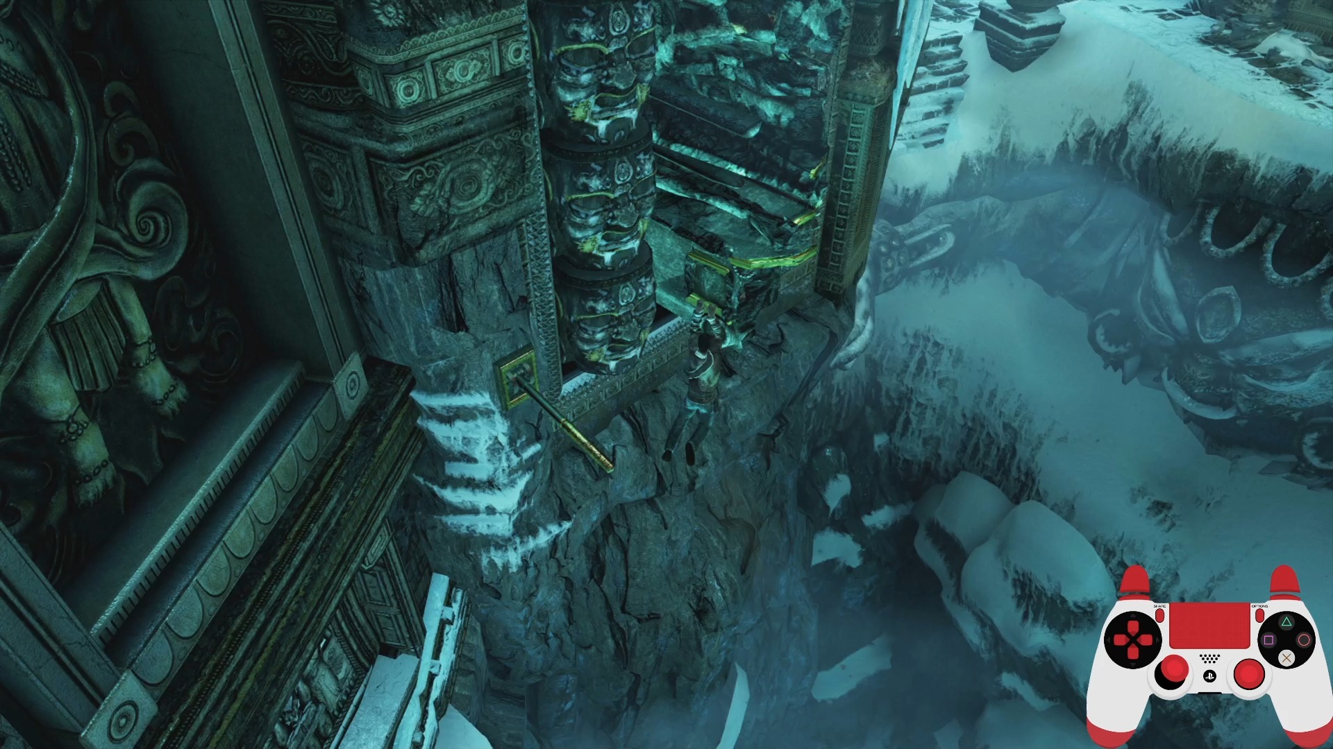 神秘海域2:神秘的峡谷中,有着高达的建筑