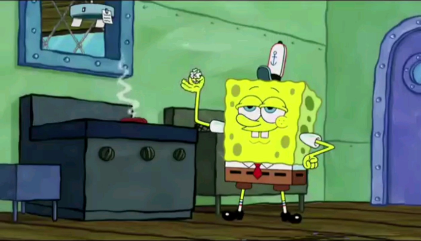 海绵宝宝的美味汉堡