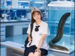 生成女孩被水蛭寄生黑化
