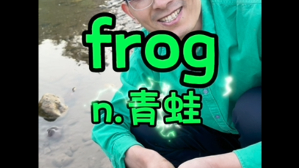 frog【青蛙】夫人讴歌的对象froggy【讨厌的】青蛙滑腻腻的,很讨厌哔哩哔哩bilibili