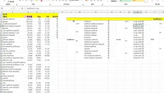 【亚马逊40%】广告关键词快速分级和广告框架搭建（耳机举例）