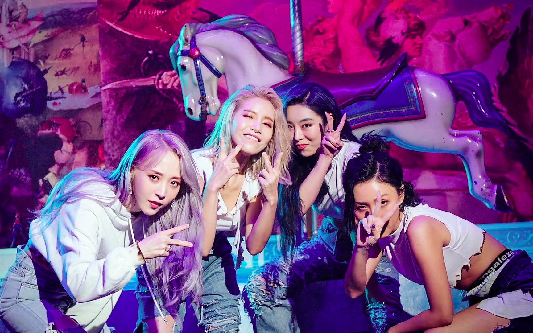 【kpop】【mamamoo】 hip多机位混剪,快来感受一键换装的丝滑!