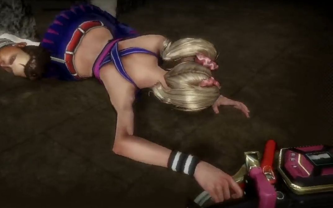 [图]电锯甜心 原版 女主战败 动作演示合集 Lollipop Chainsaw 美少女啦啦队 主机游戏 PS3 须田刚一 Grasshopper