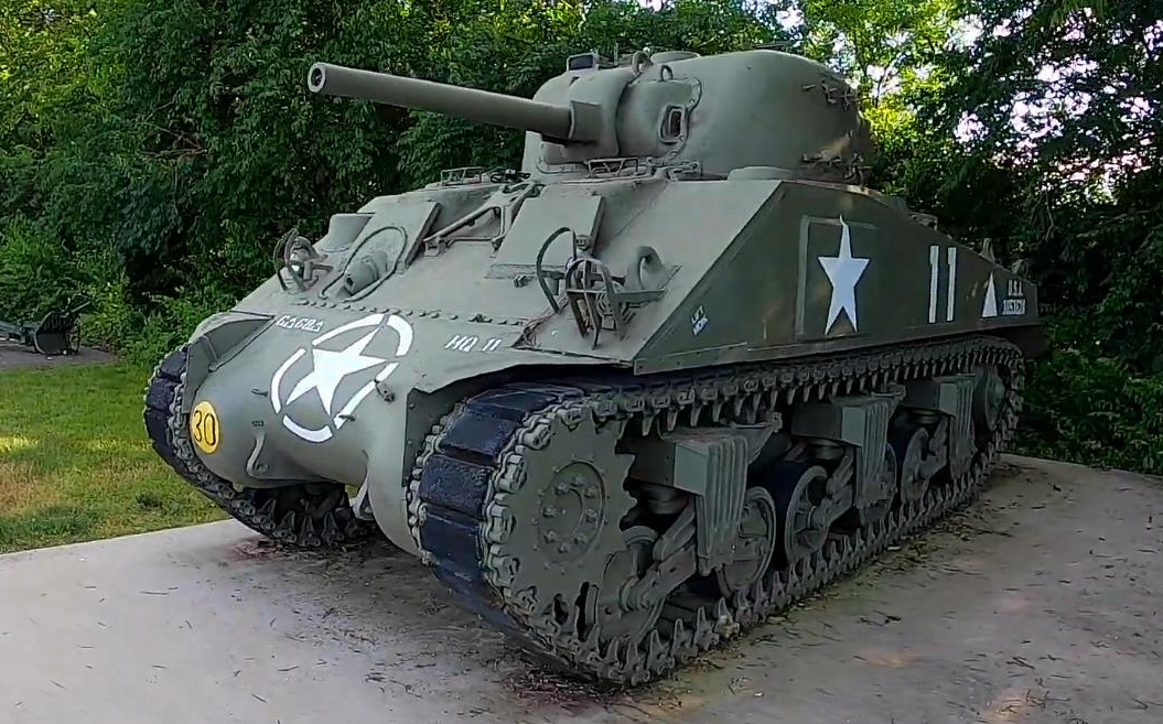 宾夕法尼亚州卡莱尔美国陆军军史遗产教育中心m4a375w谢尔曼中型坦克