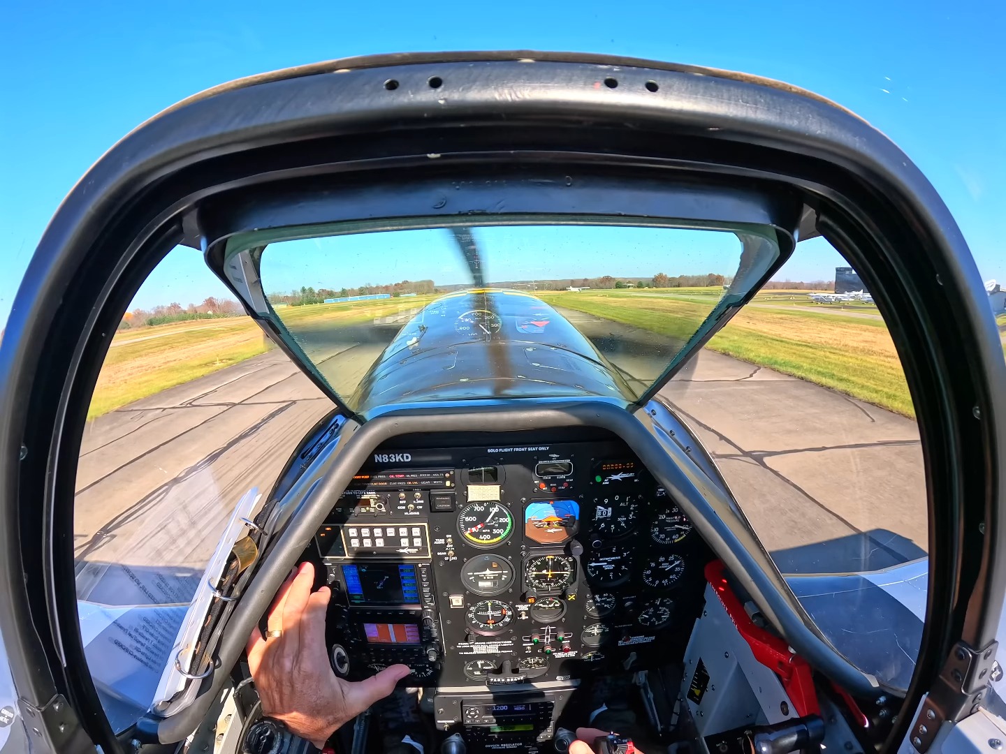 跟玩游戏一样【4k pov航飞第一视角】p-51d 野马特辑