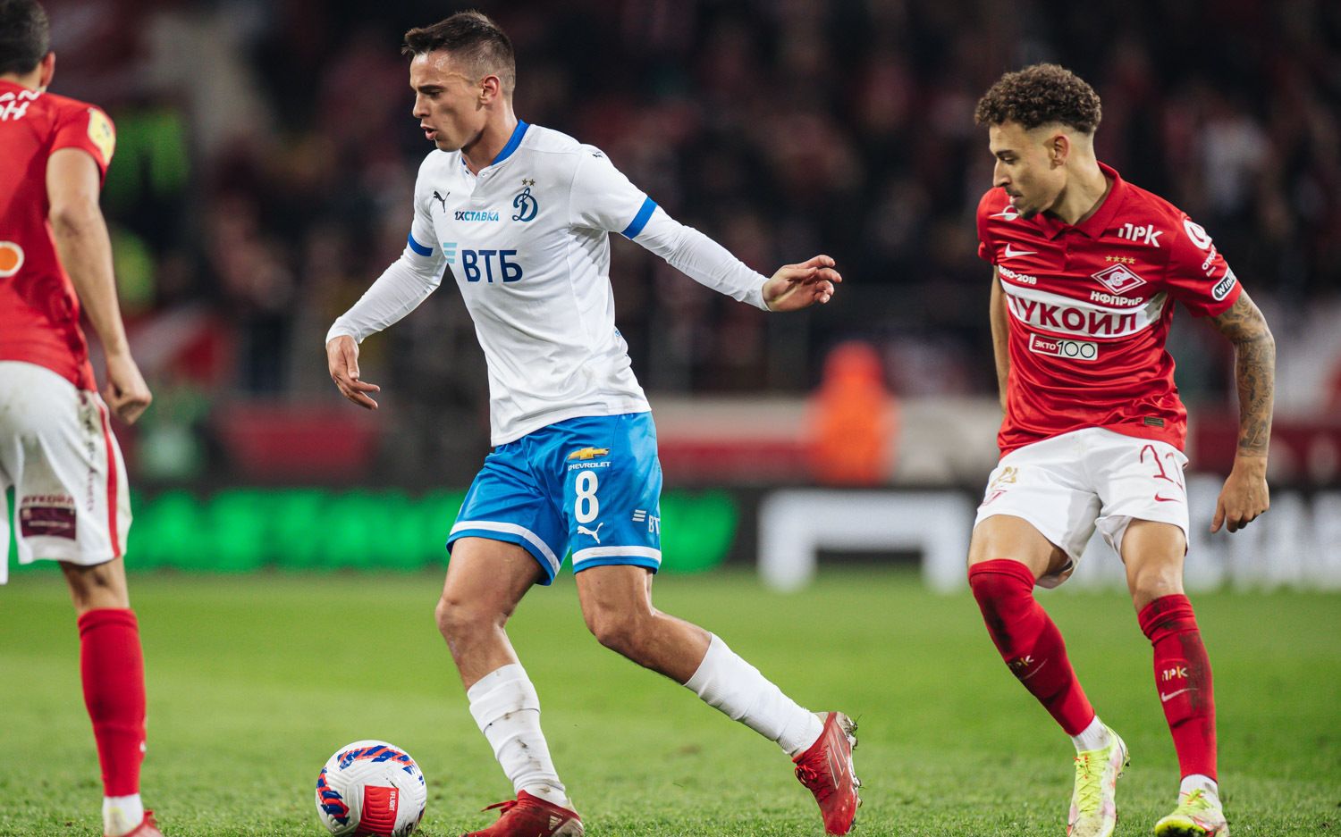 【21/22赛季俄超第11轮】莫斯科斯巴达克 2 : 2 莫斯科迪纳摩