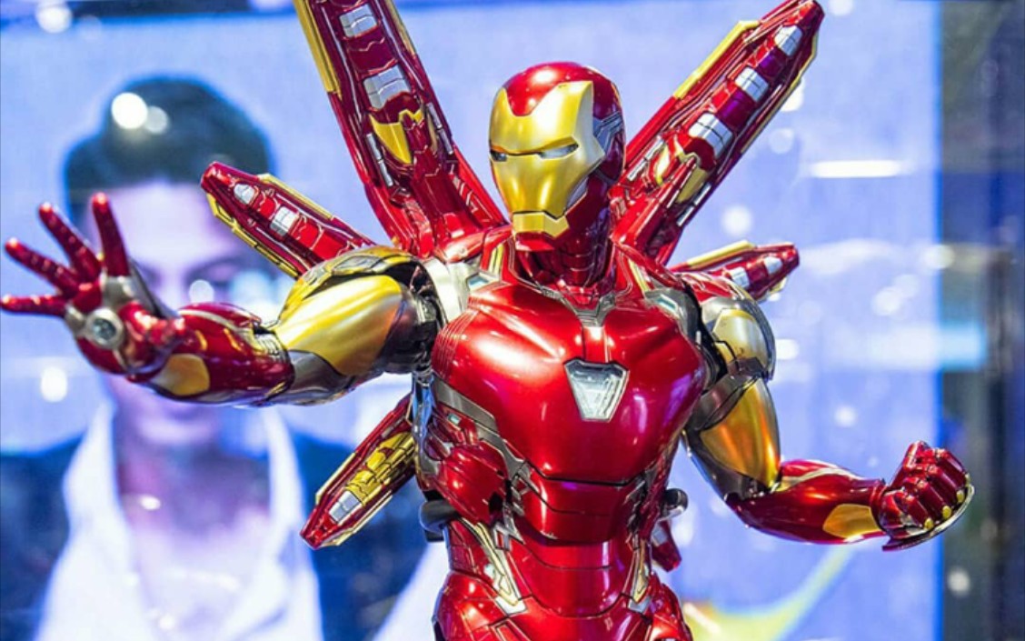 hottoysht复仇者联盟4终局之战钢铁侠mk85大货样板实物拍摄