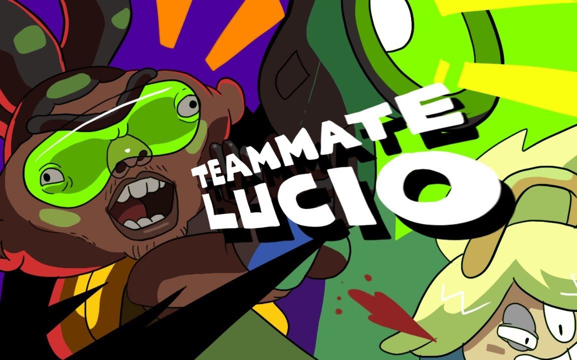 【dopatwo】守望先锋爆笑动画—我方卢西奥