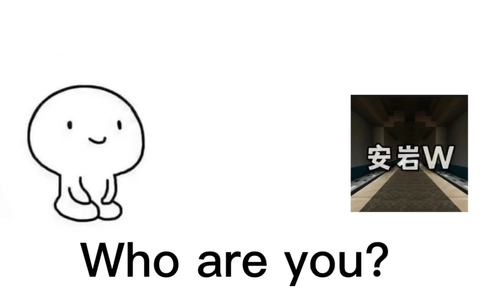 [图]Who are you ？（关于安岩W）