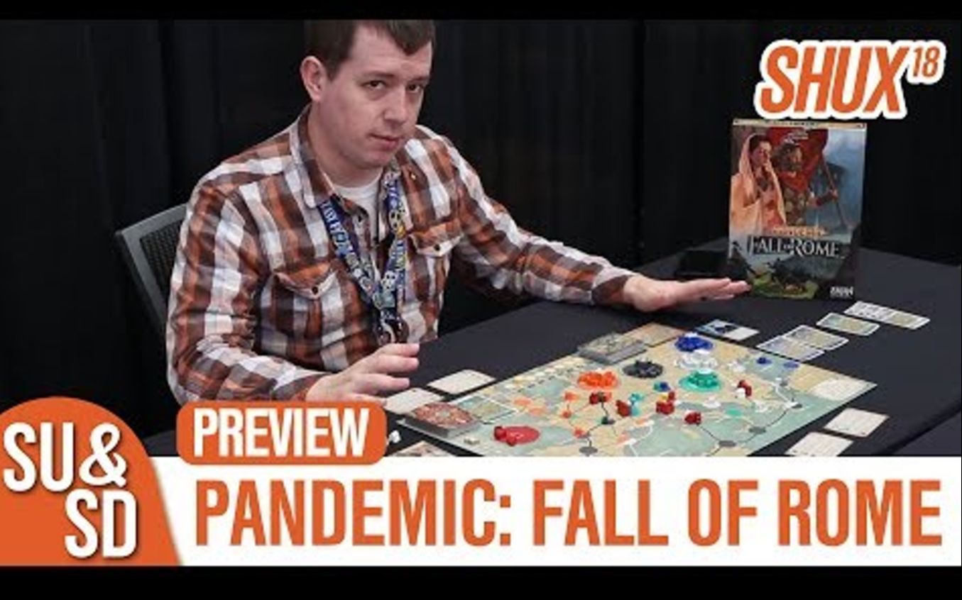 [图]《瘟疫危机：罗马陨落》（2018）游戏预览 Pandemic： Fall of Rome - SHUX Preview