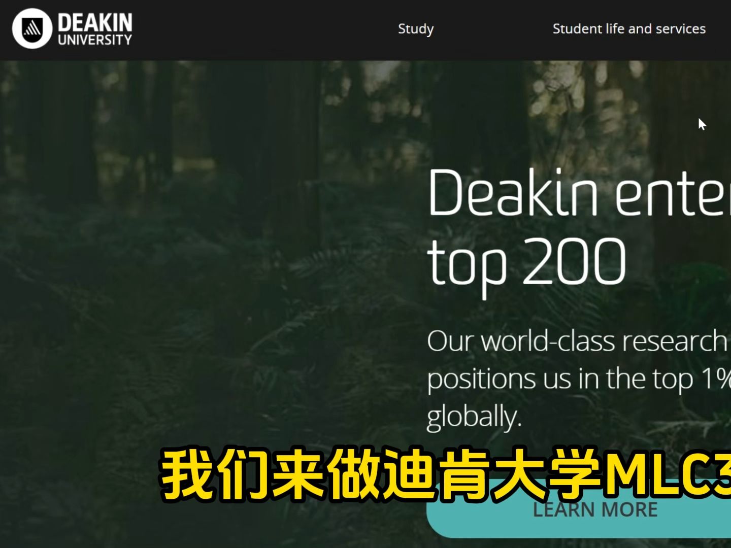 迪肯 Deakin MLC301 24 T1 期末考:什么收入算普通收入哔哩哔哩bilibili