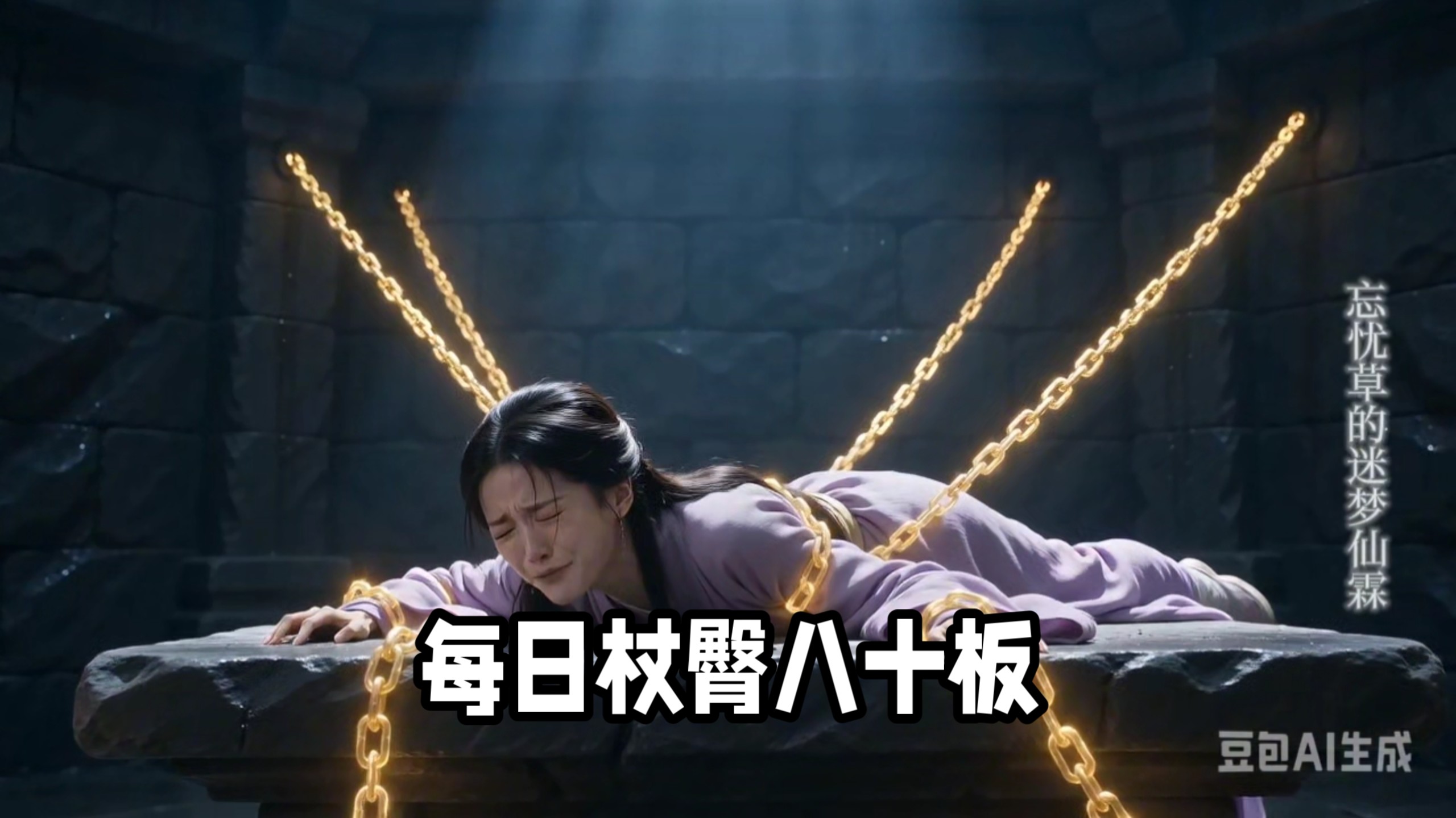 白素贞水漫金山后，被关入雷锋塔，每日还要打八十大板