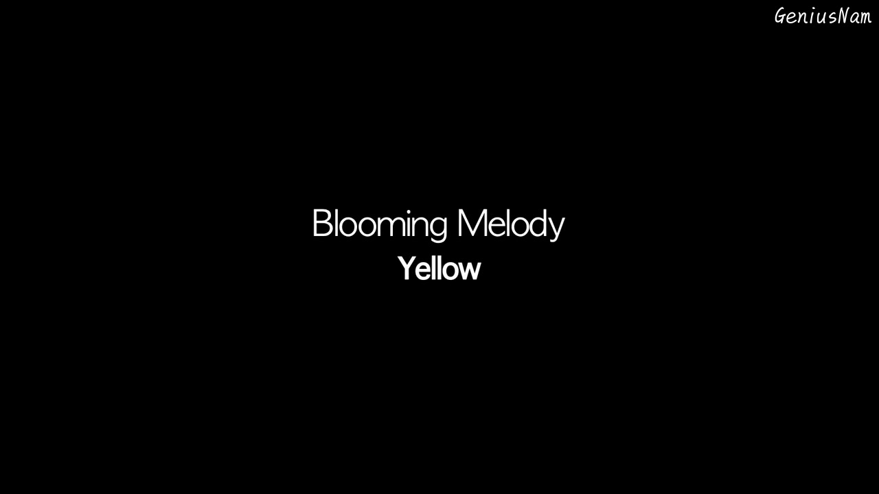 【GeniusNam中字】南太铉 Blooming Melody《Yellow》演唱MV with GiantPink 尹彩暻 Kanto哔哩哔哩bilibili