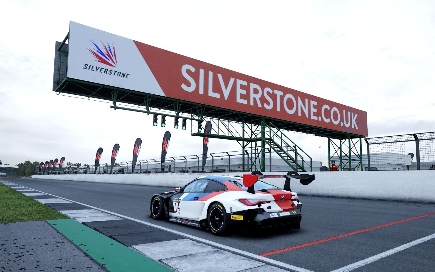 ACC Silverstone 银石 1:56.912 BMW M4 GT3 Hotlap哔哩哔哩bilibili