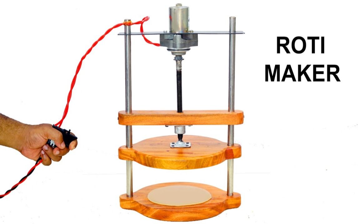 如何做一台制作Roti的机器哔哩哔哩bilibili