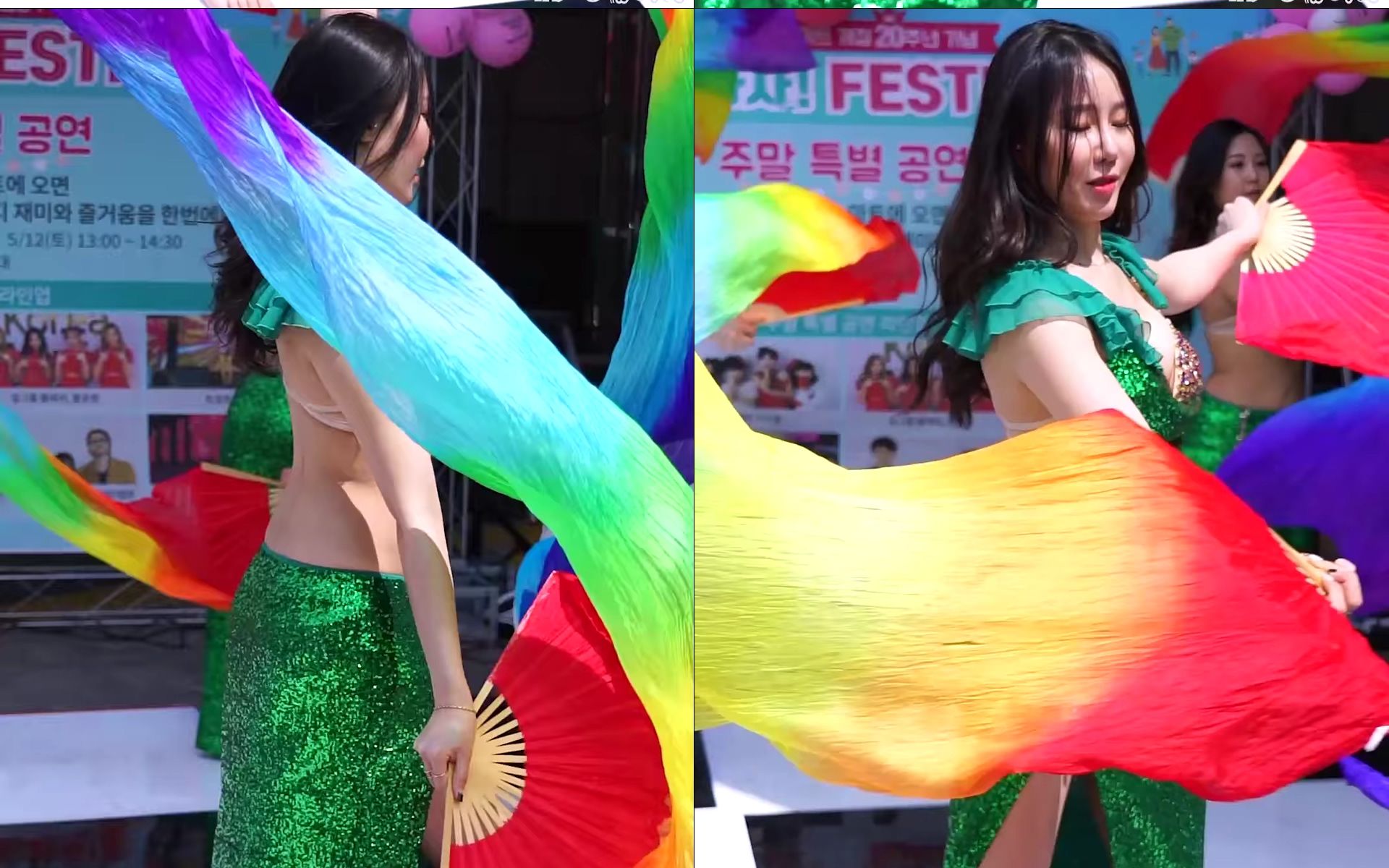 韩国女生跳肚皮舞图片