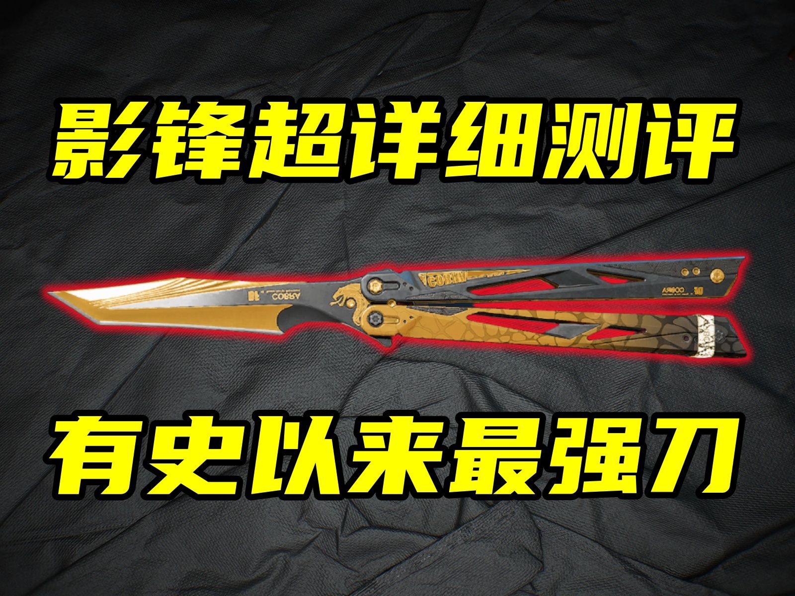 三角洲行动 有史以来最强的近战武器！首款蝴蝶刀“影锋”超详细测评！能转还实用！