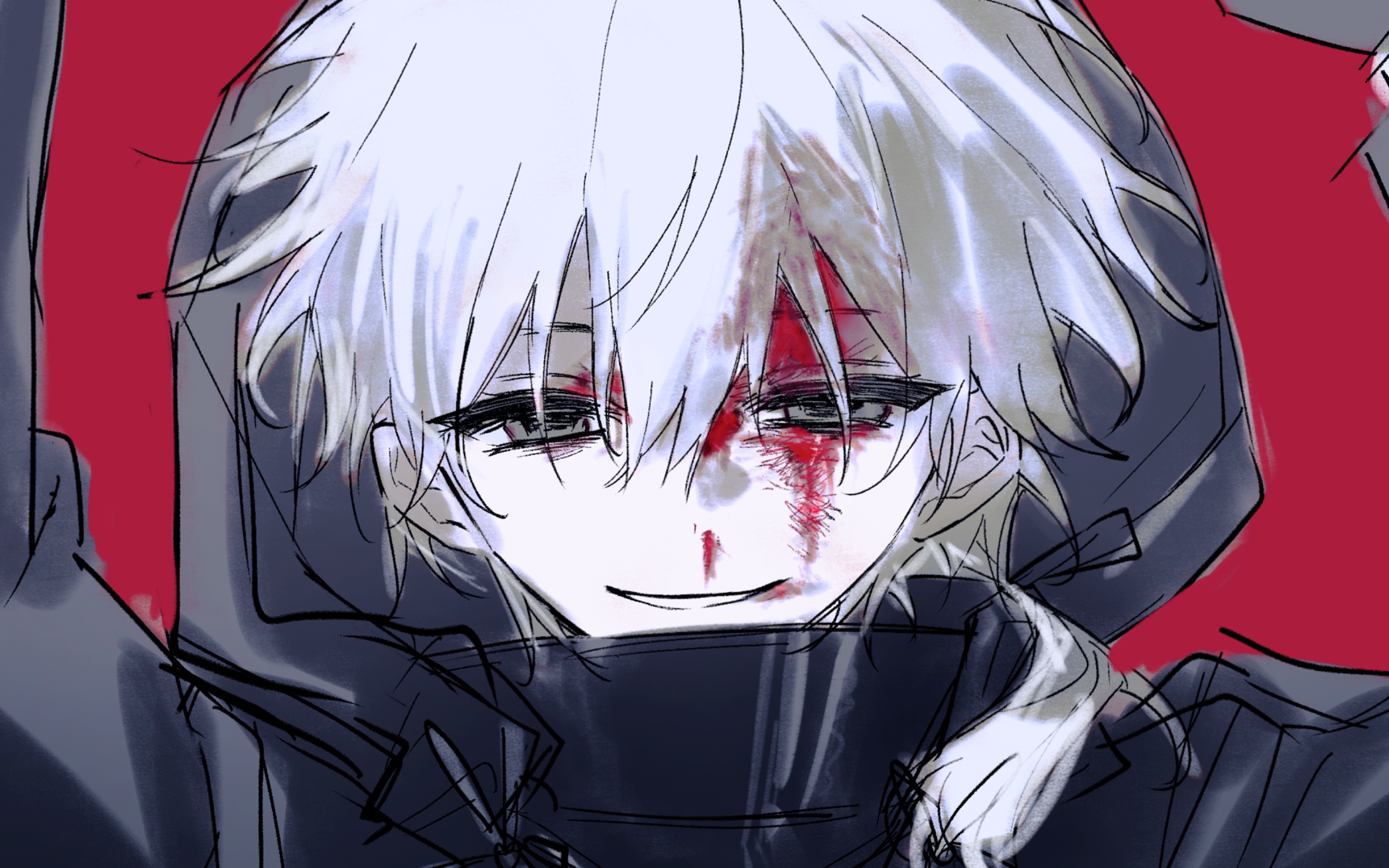 【绘画过程】火伤