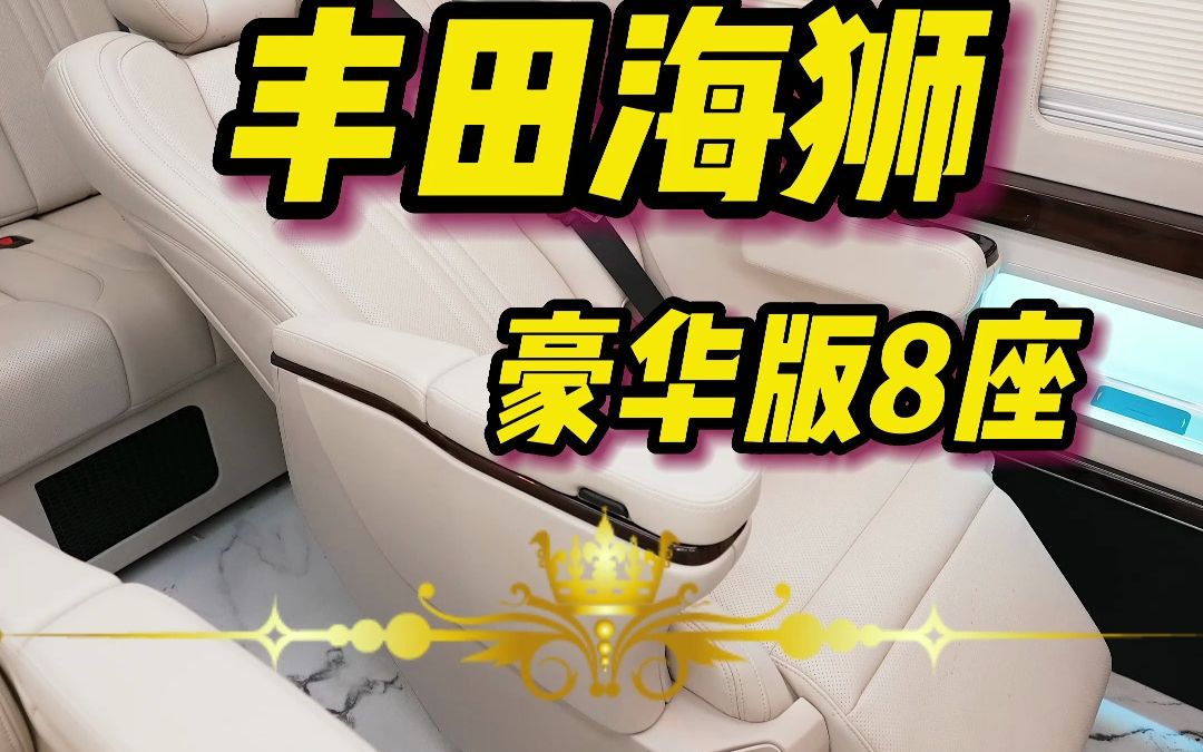 蓝牌最大商务车,8座豪华版,带单独办公桌哔哩哔哩bilibili