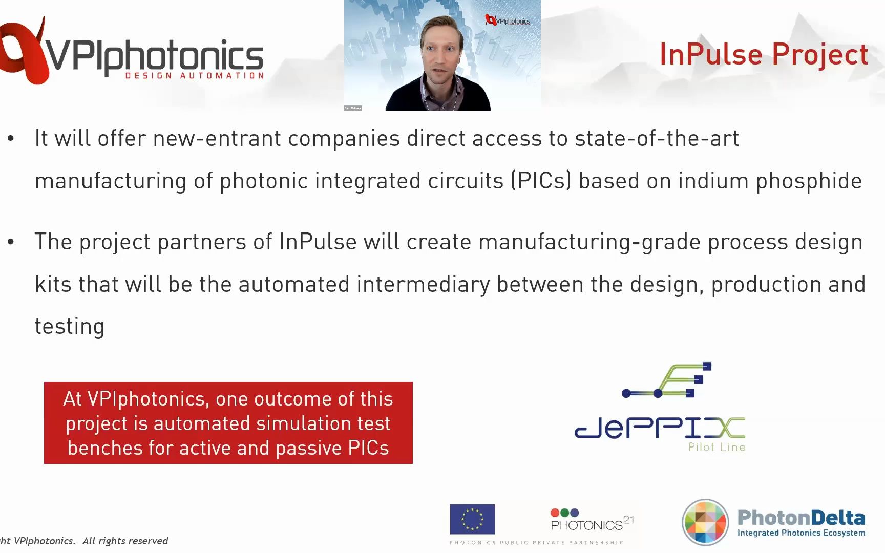 VPI 仿真软件光电子集成设计仿真AngelTechVirtualIIIOSAAutomated PIC Modelling  A Photonic哔哩哔哩bilibili