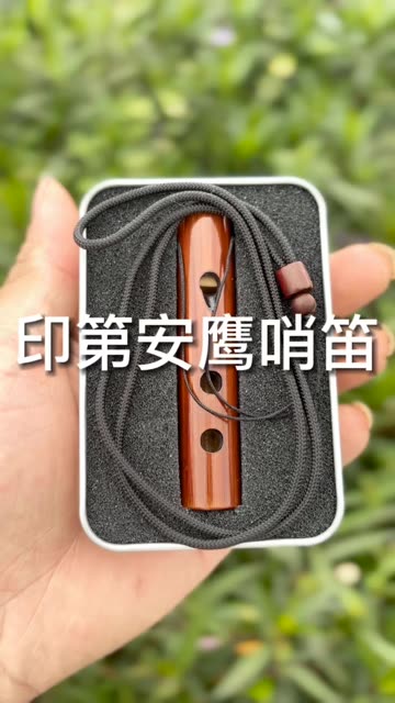 最近新出的一款小乐器"印第安鹰哨笛"零基础大人小孩拿起来就可以吹响