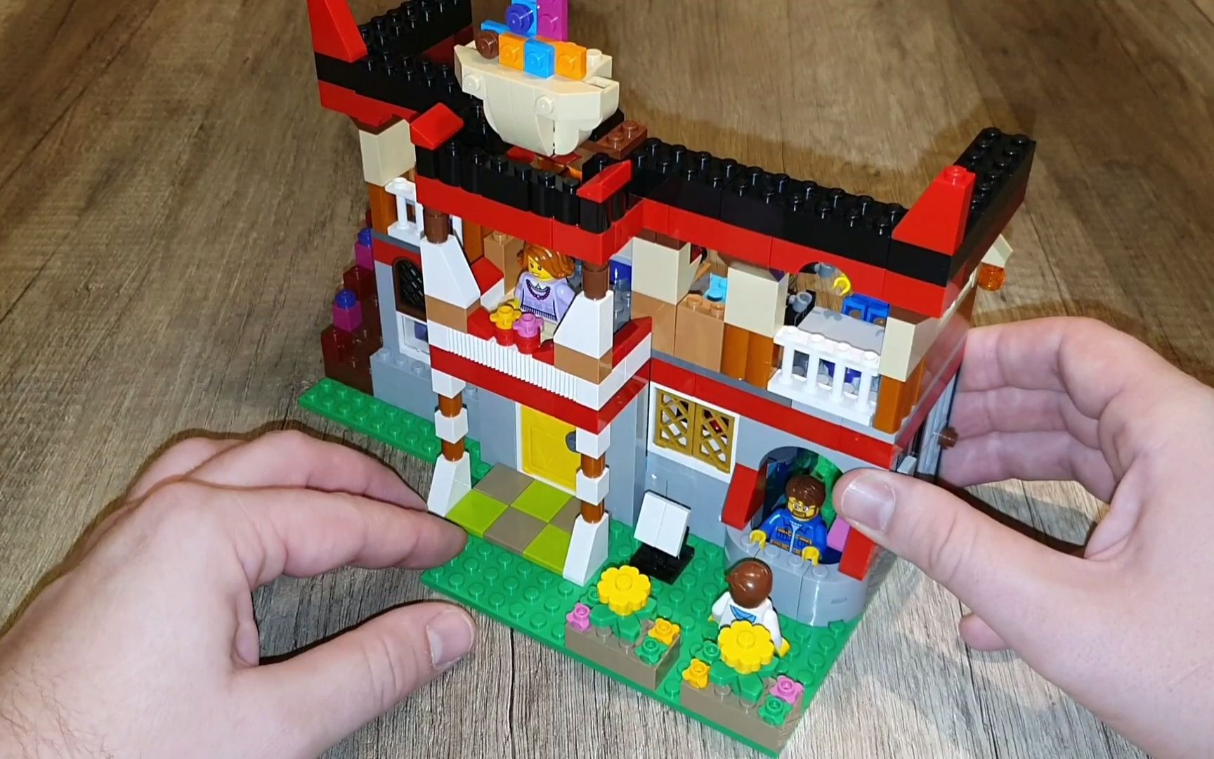 乐高10698拼搭:中餐馆_哔哩哔哩_bilibili