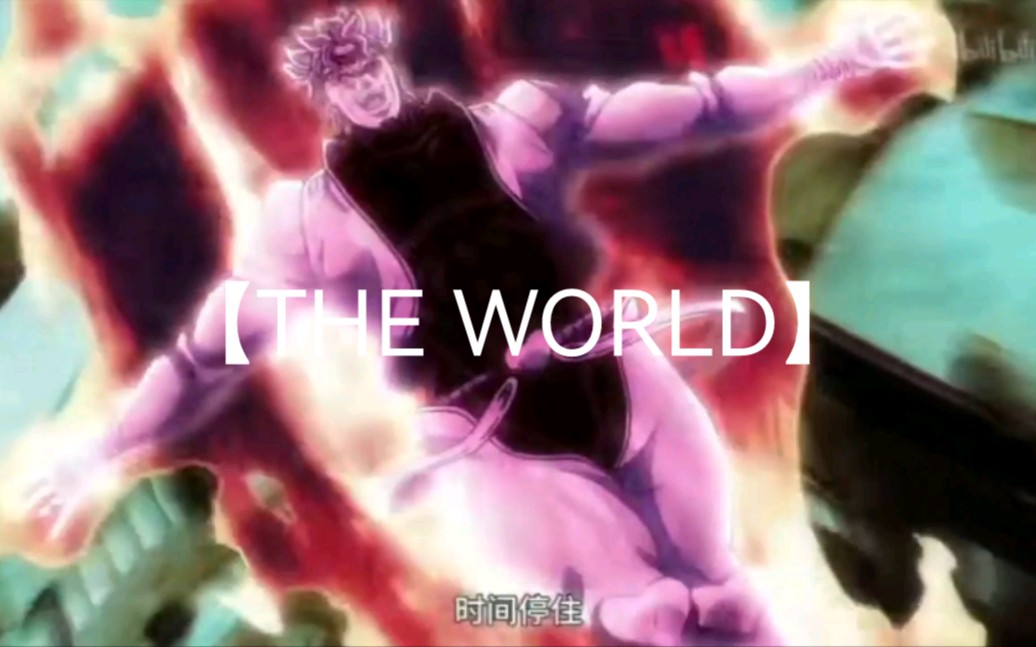 『THE WORLD』时间停止吧!哔哩哔哩bilibili