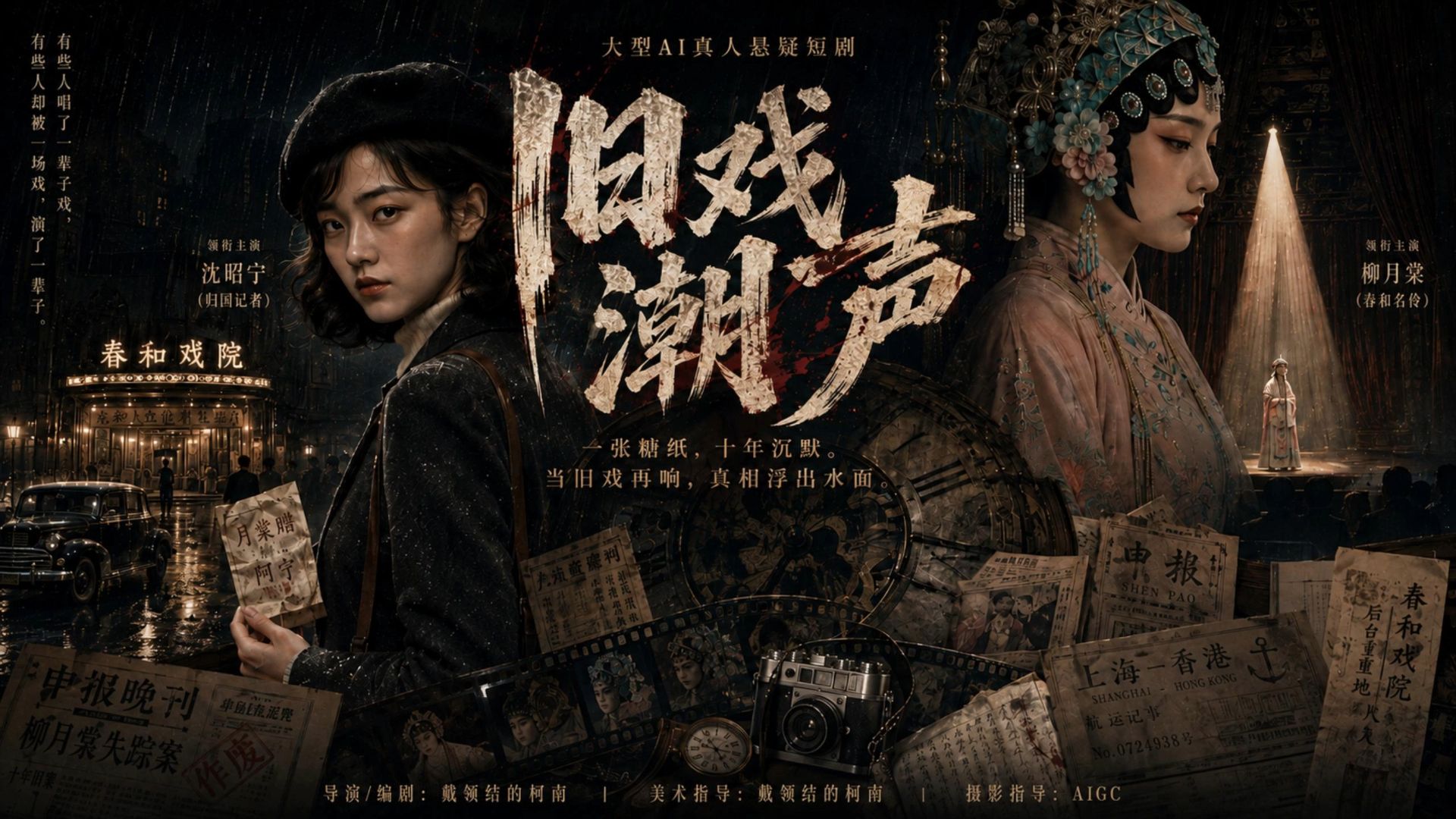 旧戏潮声封面