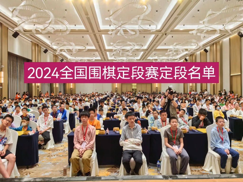 2024围棋定段赛结束 30名新职业棋手名单出炉哔哩哔哩bilibili