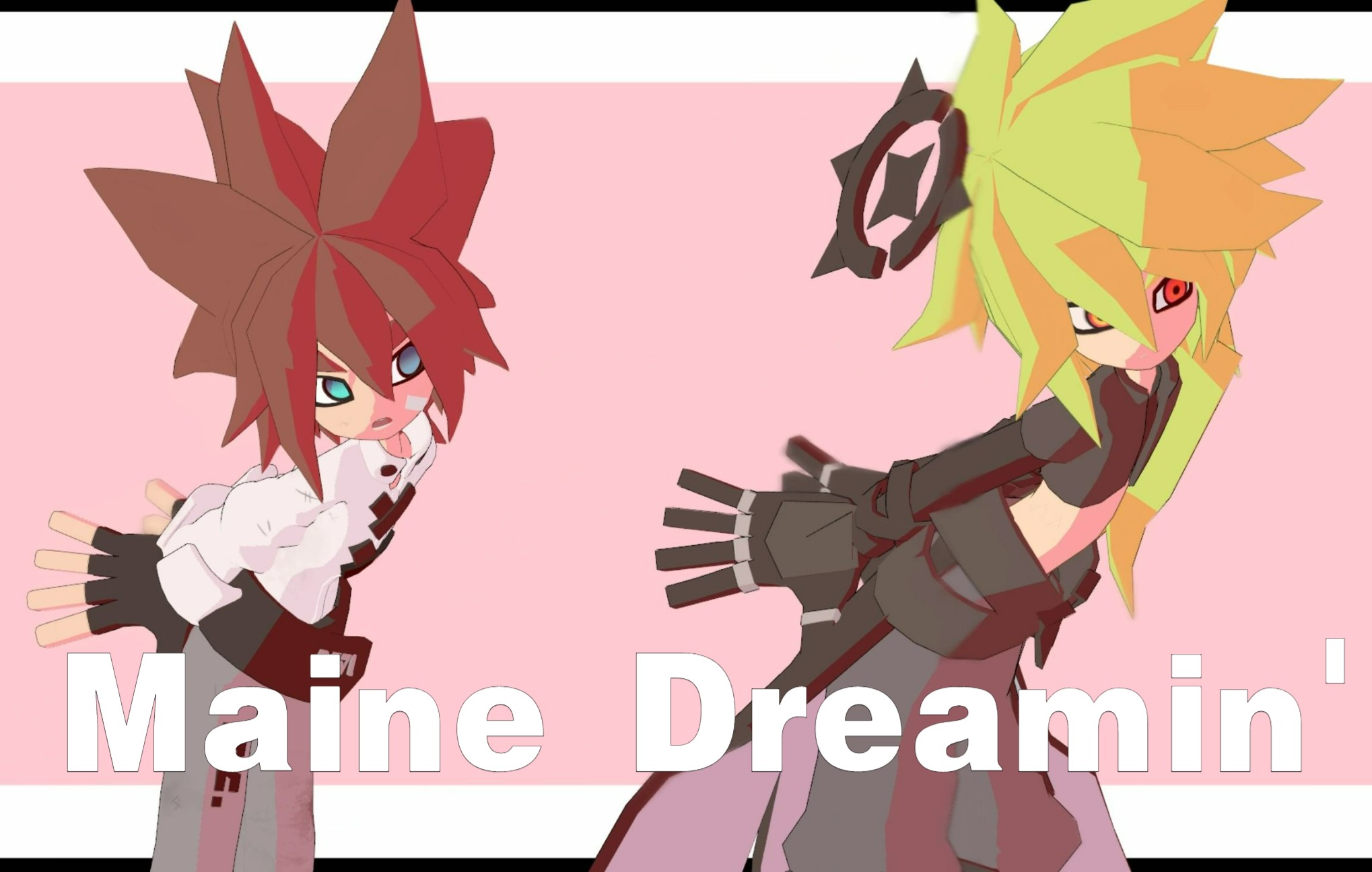 【凹凸世界mmd/安赞】maine dreamin