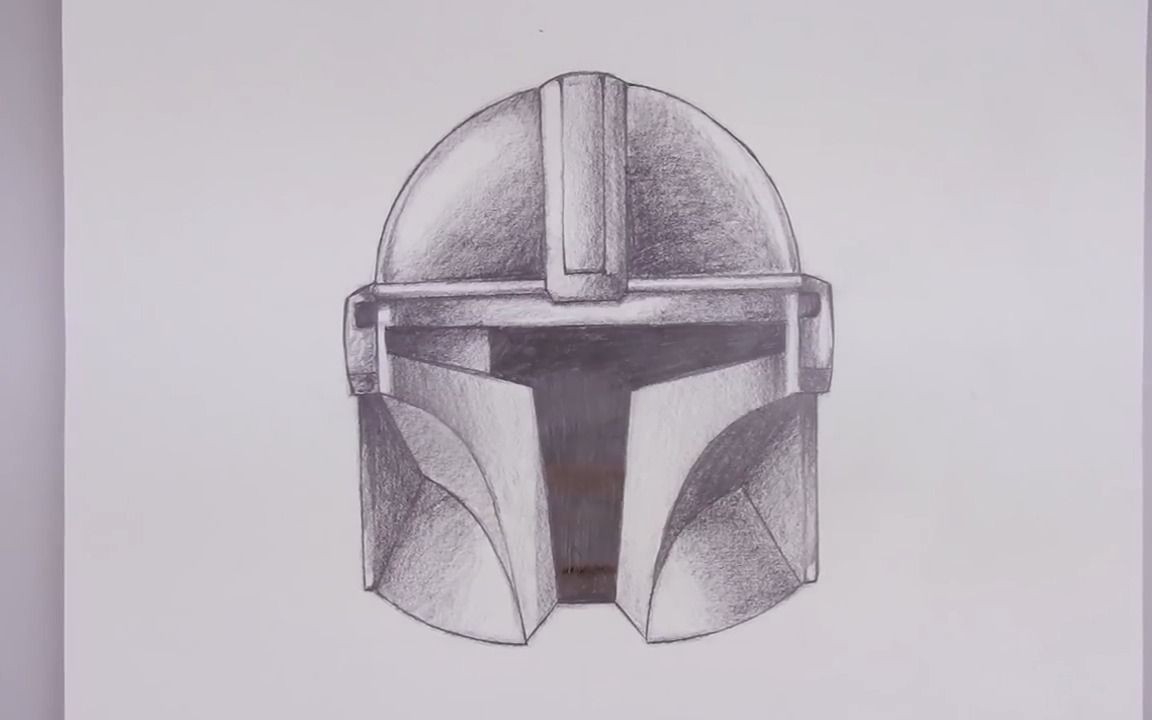 【素描】如何画曼达洛人?