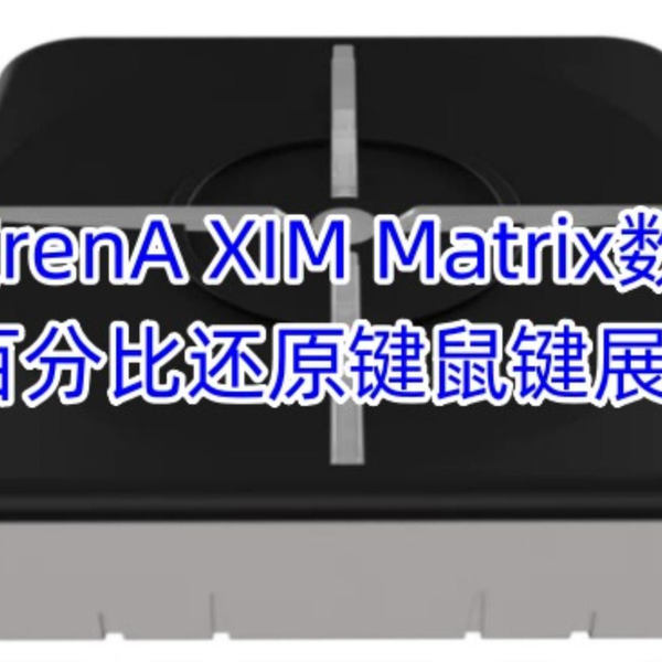 友renA XIM matrix 百分百还原键鼠数据演示_网络游戏热门视频