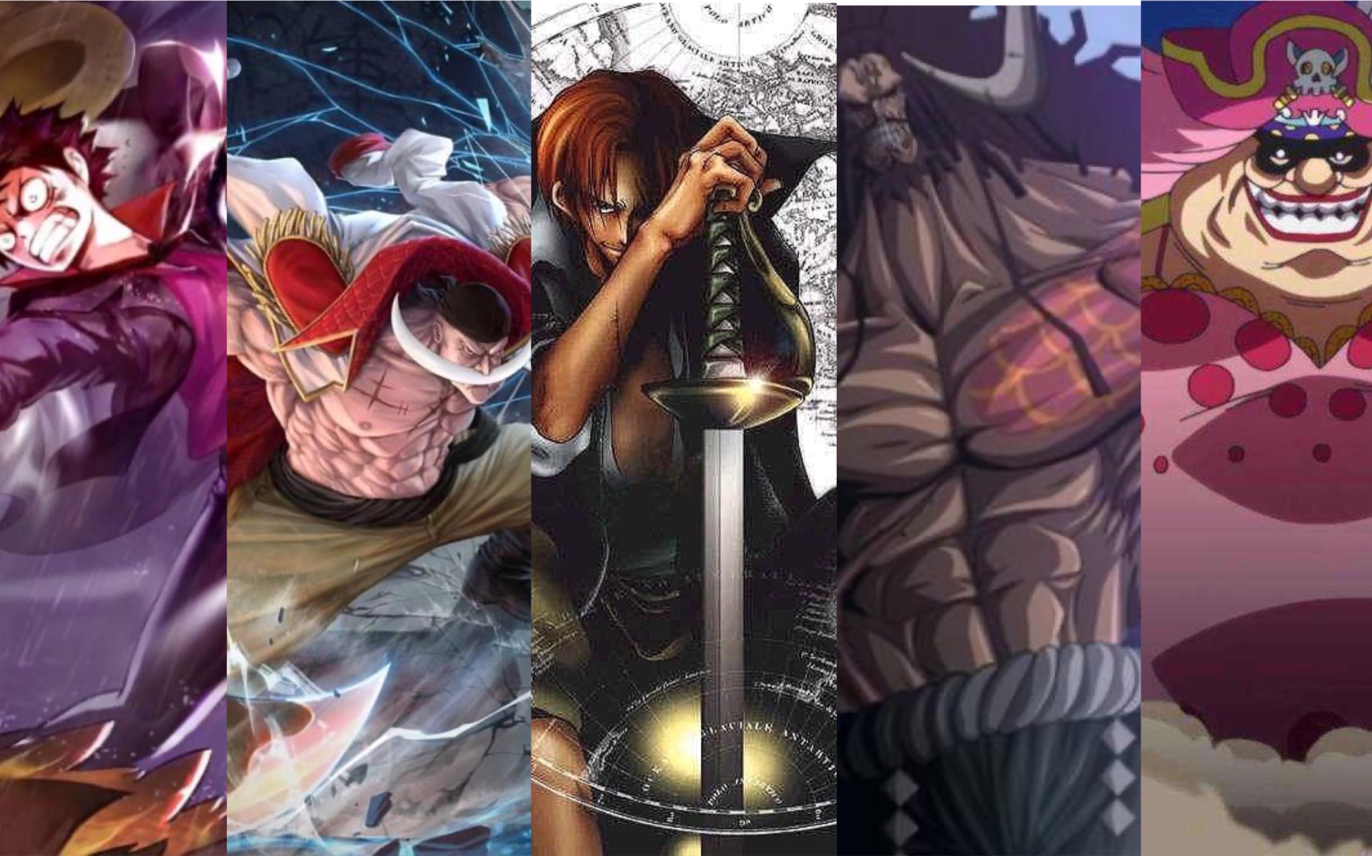 【海贼王】来!感受一下海上皇帝的强大与霸气!