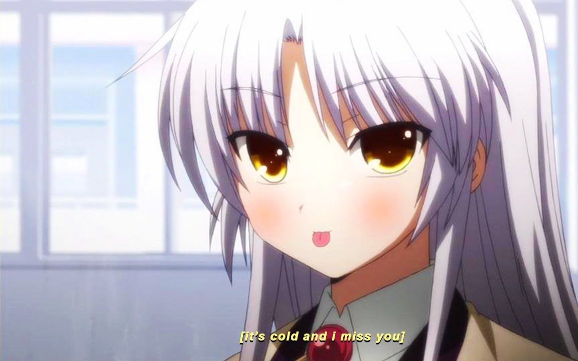 [图]【催泪向/Angel Beats! 】skele - it's cold and i miss you (lyrics)