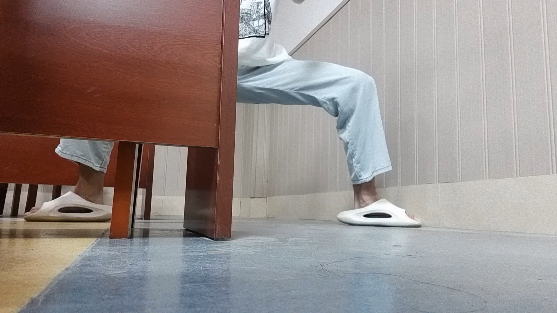 11 蹲马步偷感极重!