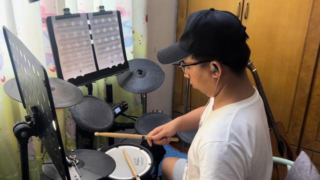 [图]街灯晚餐drumcover