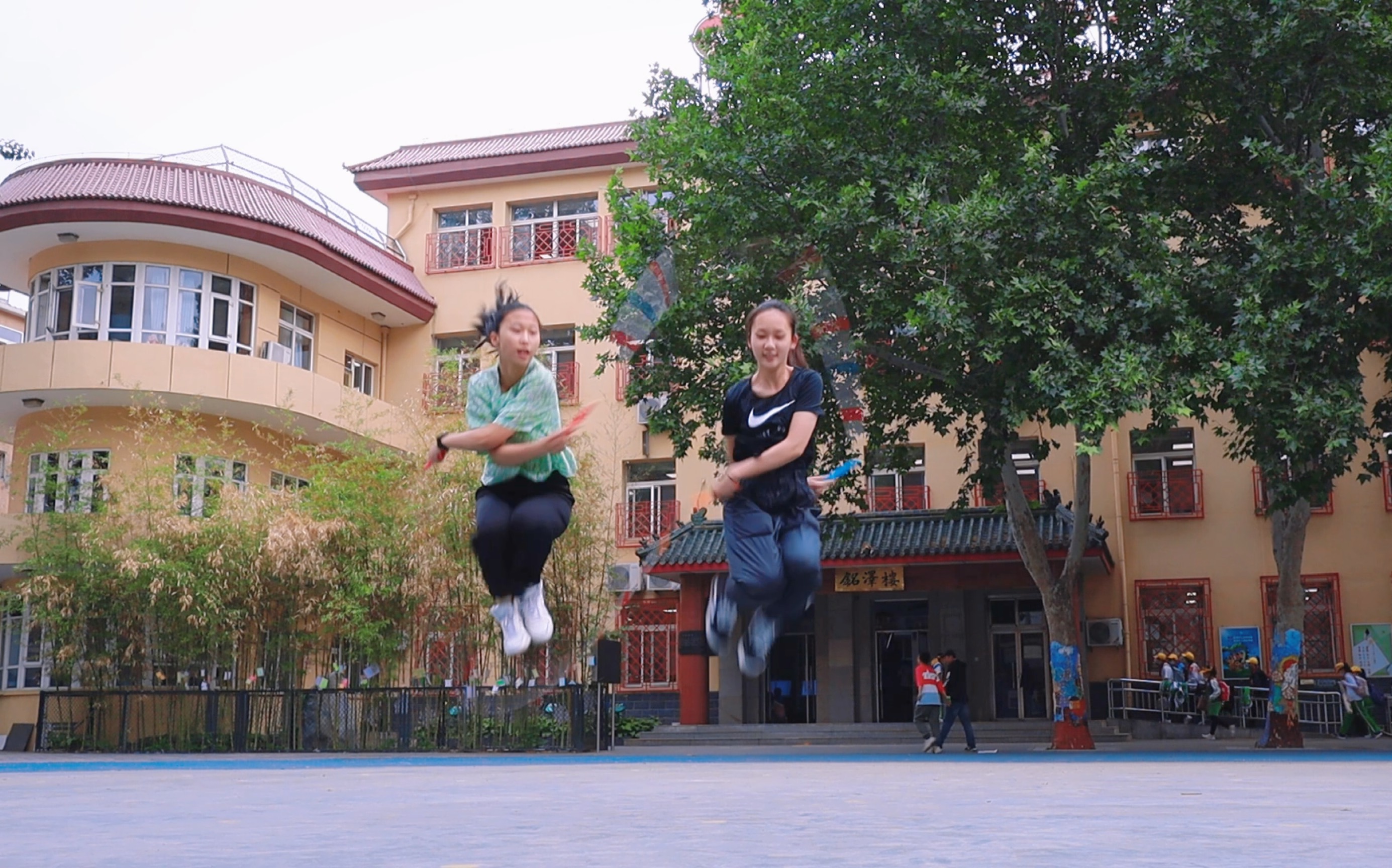 花样跳绳~车轮跳