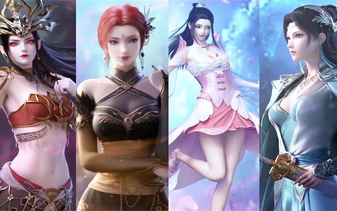 斗破苍穹:熏儿vs美杜莎vs云韵,萧炎最爱的女神是谁?