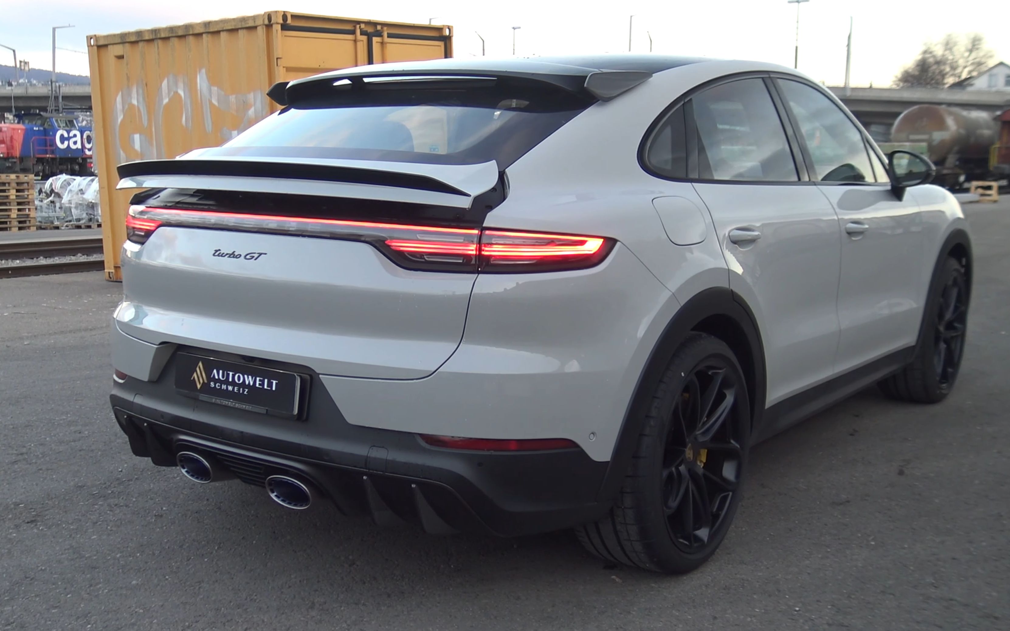 【启动声浪】2022 保时捷 卡宴 turbo gt