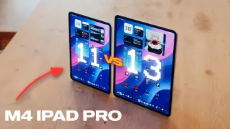 Download Video: 【苹果测评】iPad Pro M4 11' vs 13'- 真正的区别在于！| 作者 Mark Linsangan | 机翻中字