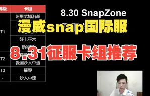 Tải video: 【漫威snap国际服】8.31征服模式卡组推荐