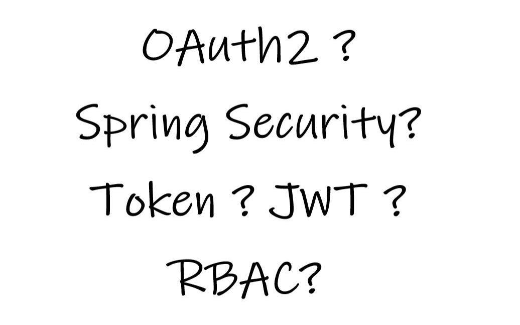 [图]【分布式认证授权】OAuth2和SpringSecurity的区别与联系（Token、JWT、RBAC）