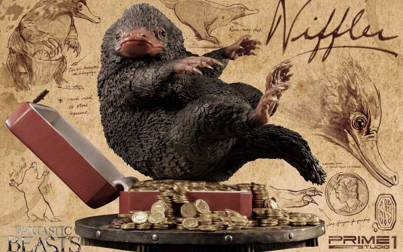 【prime1studio】《神奇动物在哪里 嗅嗅》组装展示