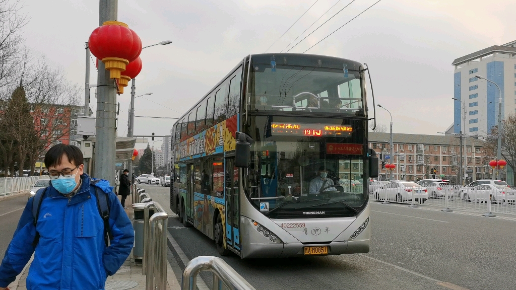 北京公交特19纪念视频青双jnp6130gsc运行视频