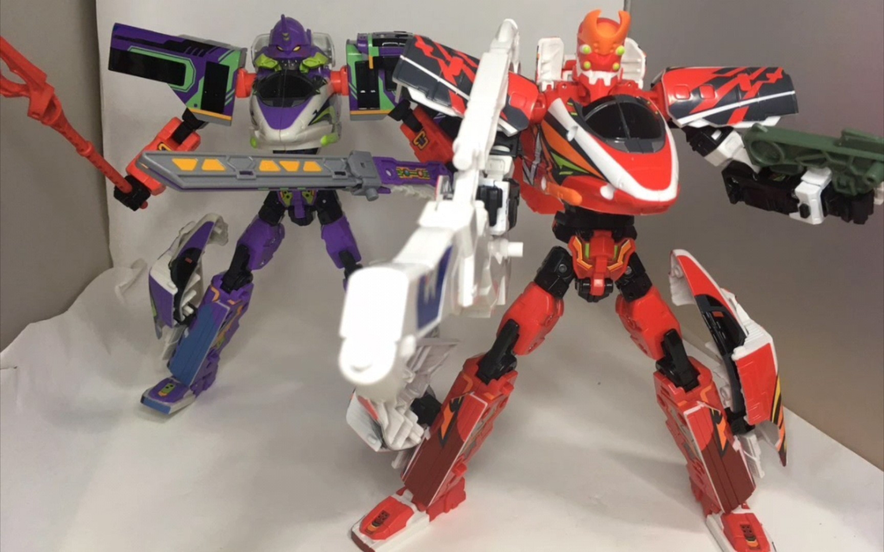 [ EVA x 新干线 ]Takaratomy12月出货 新干线变形机器人Z 500 TYPE EVA02 玩家实物哔哩哔哩bilibili