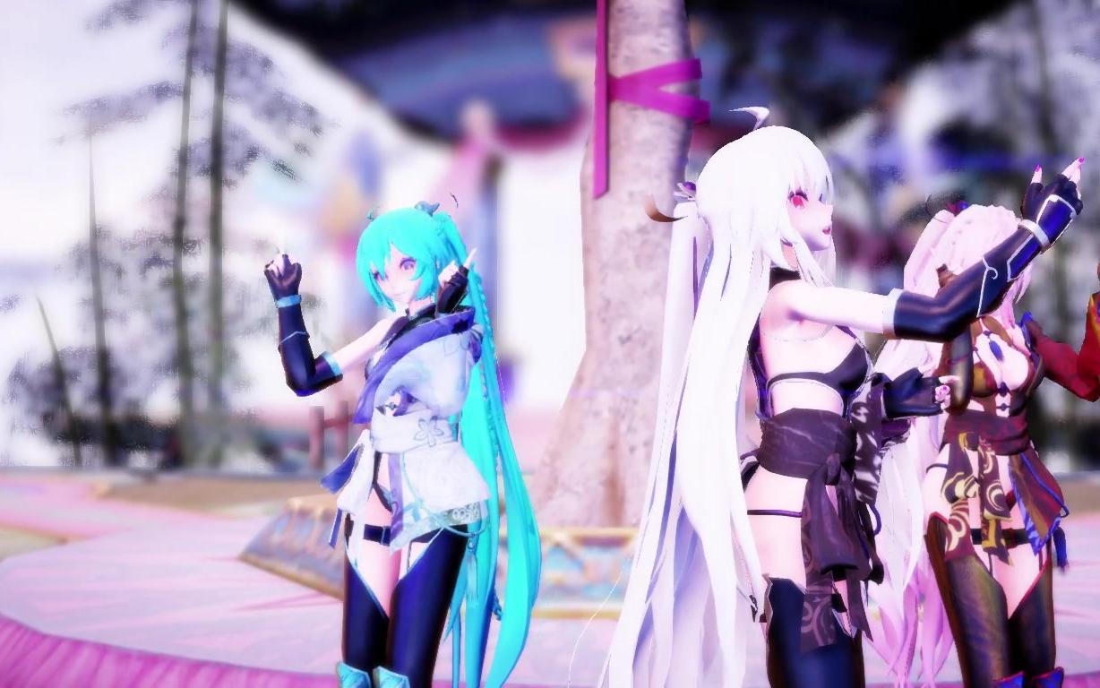 [图]【MMD】武士服三美——枫叶爱歌