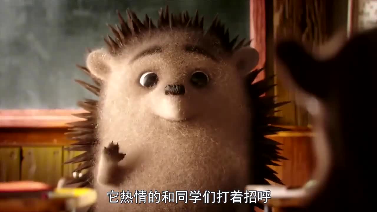 治愈动画短片《刺猬》:纵使你浑身布满尖刺,也不妨碍有人爱你!