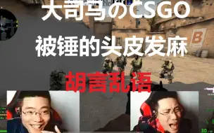 Download Video: 大司马玩CSGO 全程发病 被打的头皮发麻（配音）