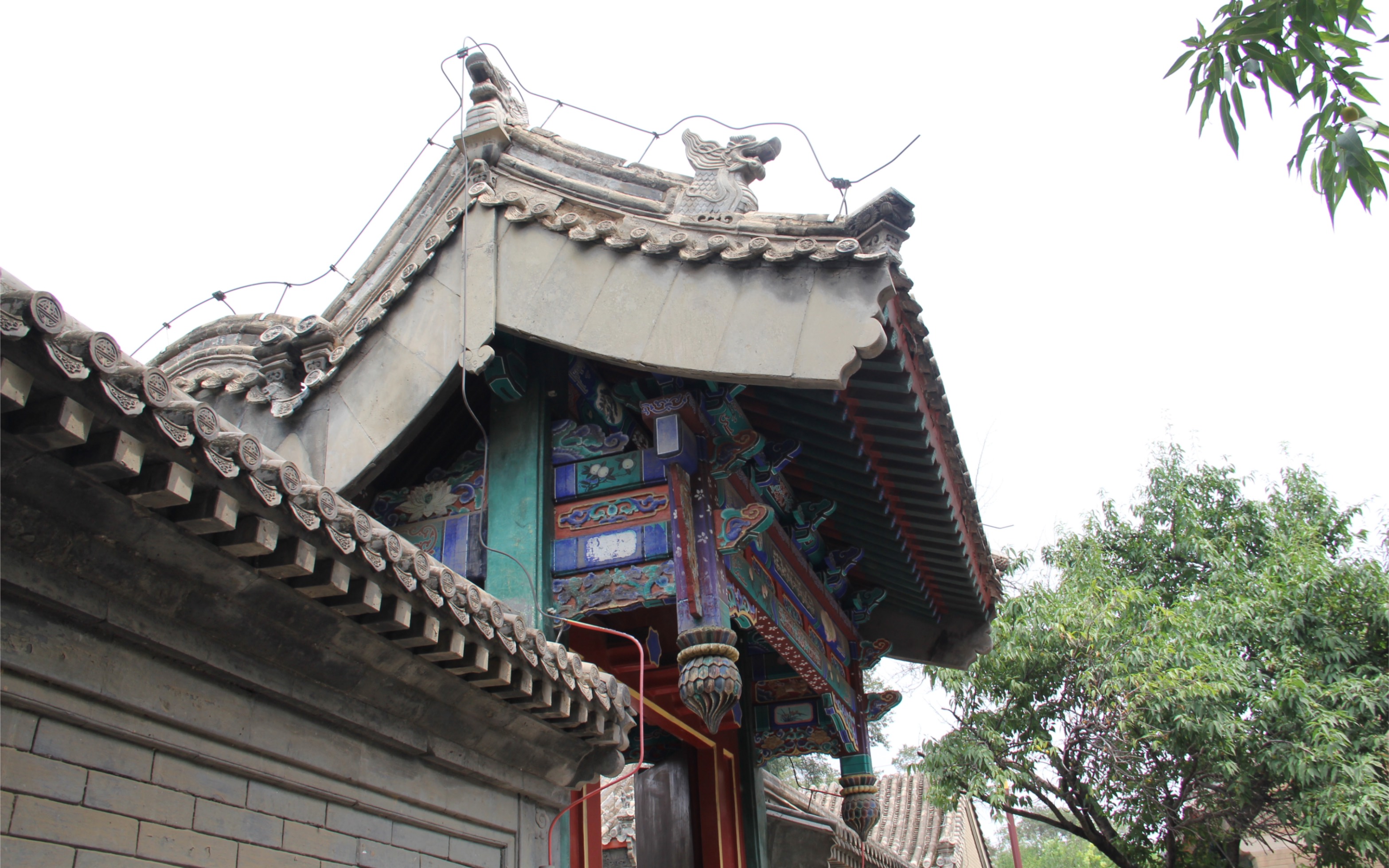 雨天闲游和硕恪靖公主府